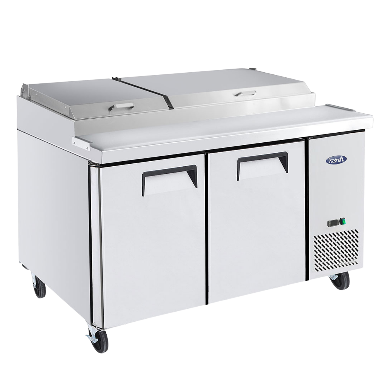 Mesa Refrigerada De Preparacion De Pizza 2 Puertas 170 Cm ATOSA MPF8202GR - Imagen 5