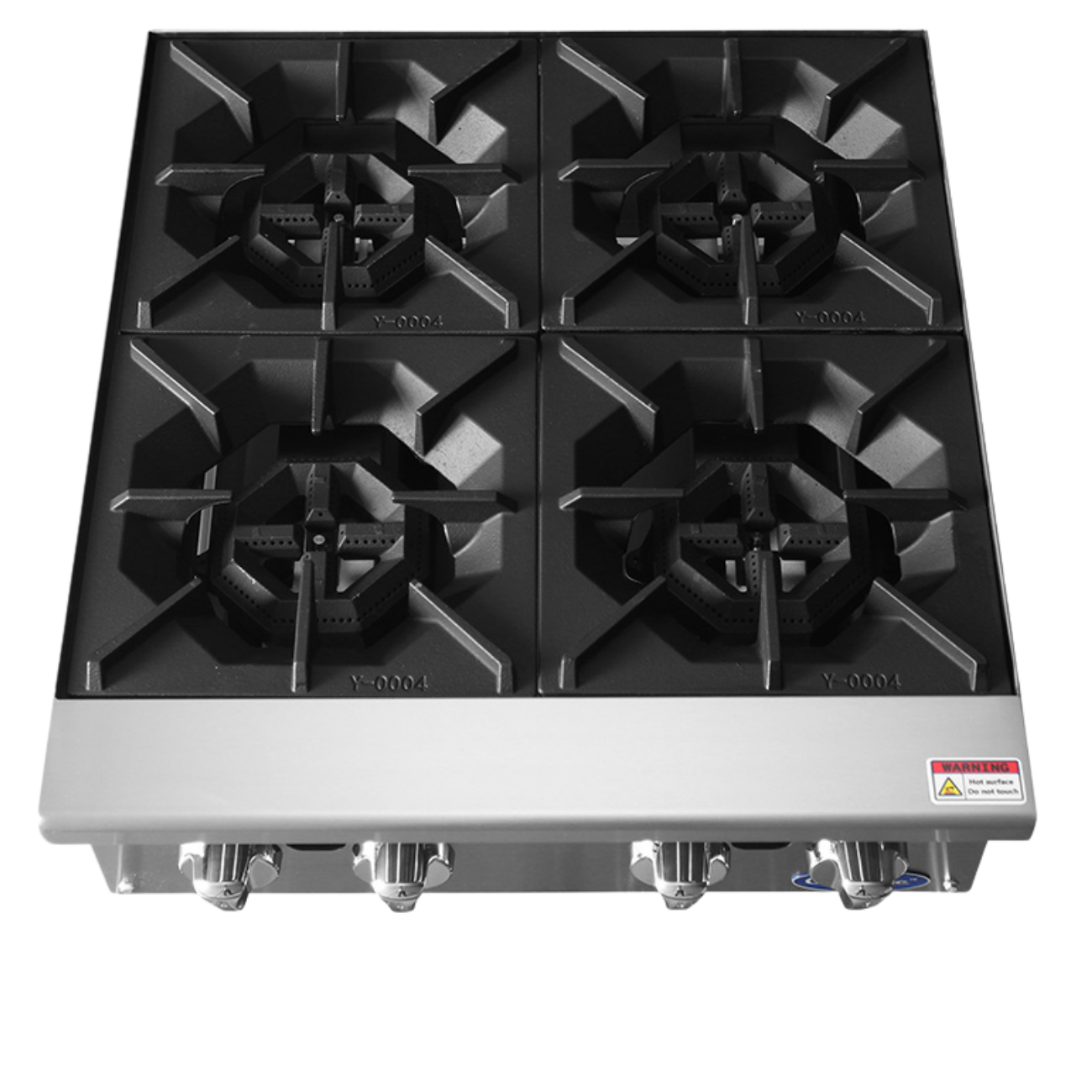 Parrilla Industrial HD 4 Quemadores 32000 BTU COOK RITE ACHP-4 - Imagen 5
