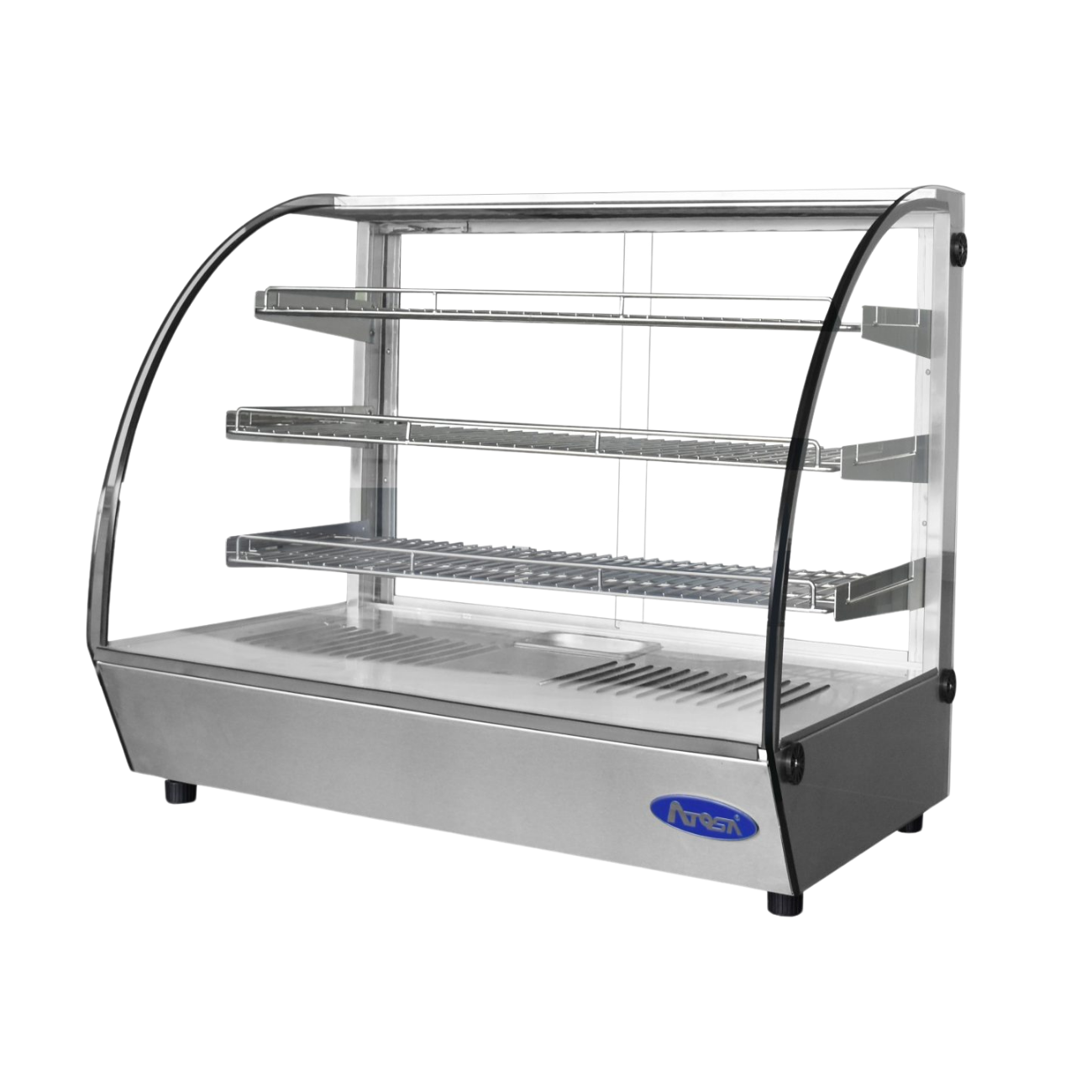 Vitrina Caliente Sobre Mostrador Curva 4.4 PIES CU 115V COOK RITE CHDC-44 - Imagen 3