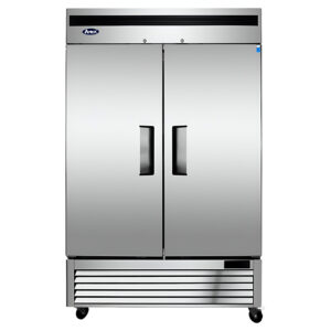 Congelador Industrial Vertical Acero 2 Puertas 43 Pies 115V ATOSA MBF8503GR