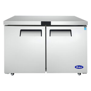 Mesa Congelador De Trabajo 2 Puertas 123 Cm 115V ATOSA MGF8406GR