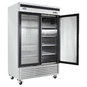 Refrigerador-Industrial-Vertical-2-Puertas-Cristal-43-Pies-ATOSA-MCF8707GR.