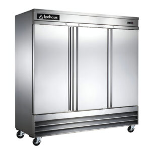 Congelador Industrial 3 Puertas Solidas 73 pies ICEHAUS CV-3PS-SS-01