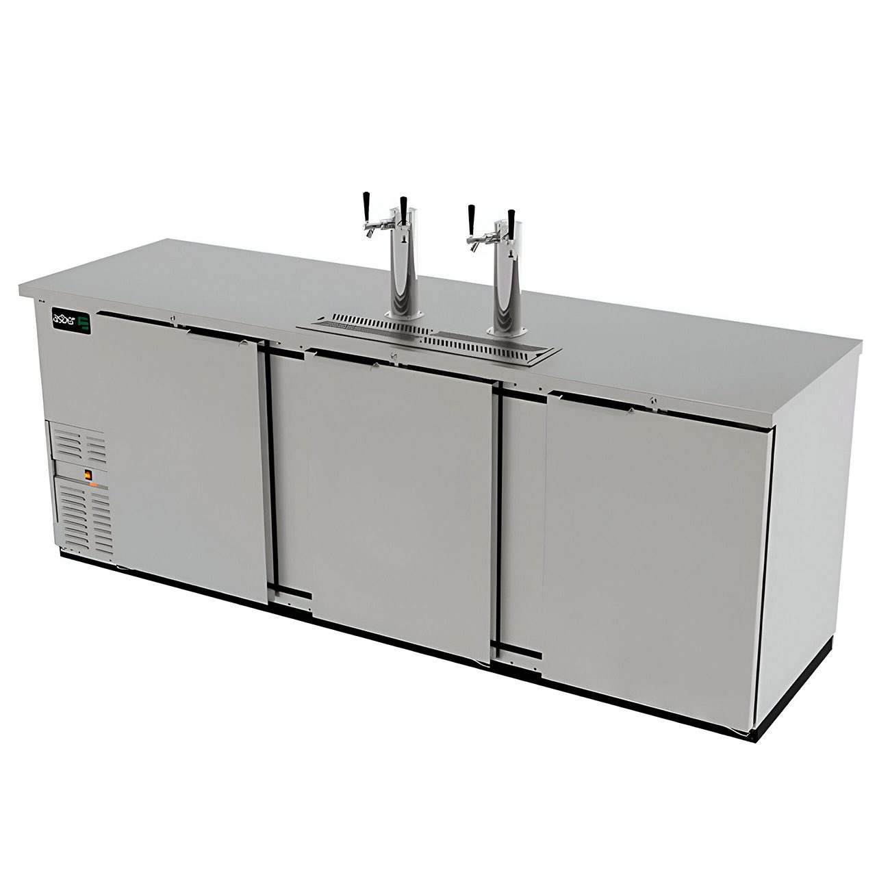 Dispensador Enfriador De Cerveza 3 Puertas 4 Dispensadores ASBER ADDC-94-S HC