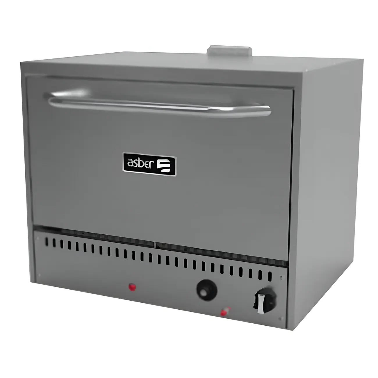 Horno Para Pizza A Gas 2 Piedras Refractarias 3 Posiciones ASBER AEPO-36-S