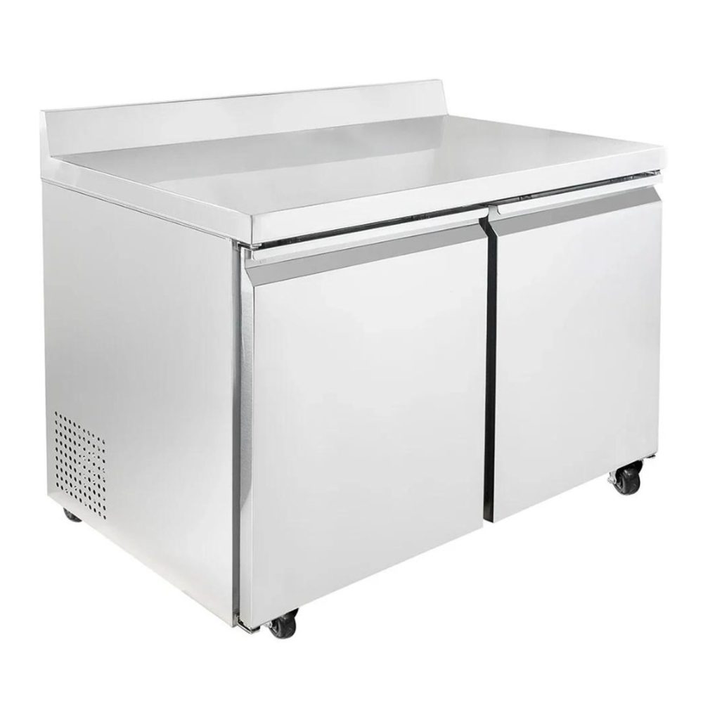 Mesa de Trabajo Congelada 2 Puertas 12 Pies 120 Cm ICEHAUS MTC-2P-SS-01