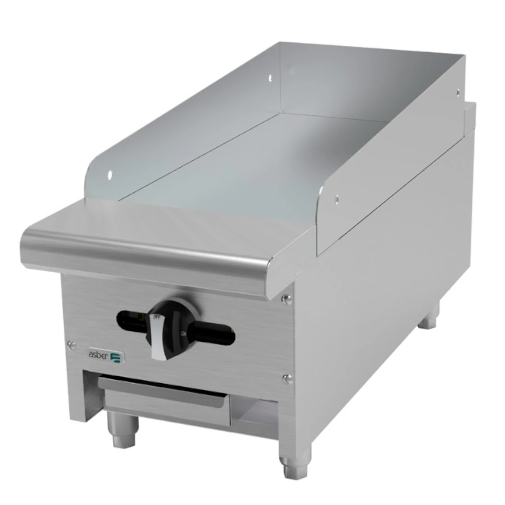 Plancha Industrial Lisa A Gas Placa 5-8 PG ASBER AEMG-12