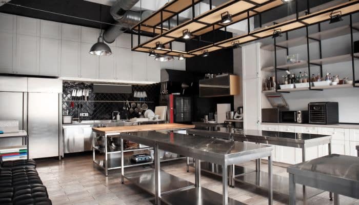 Equipamiento de cocina profesional