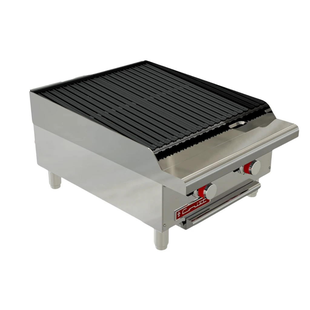 Asador Industrial A Gas 2 Quemadores CORIAT ACV-2 DE MESA MASTER (ENTREGAS EN ENERO) - Imagen 6