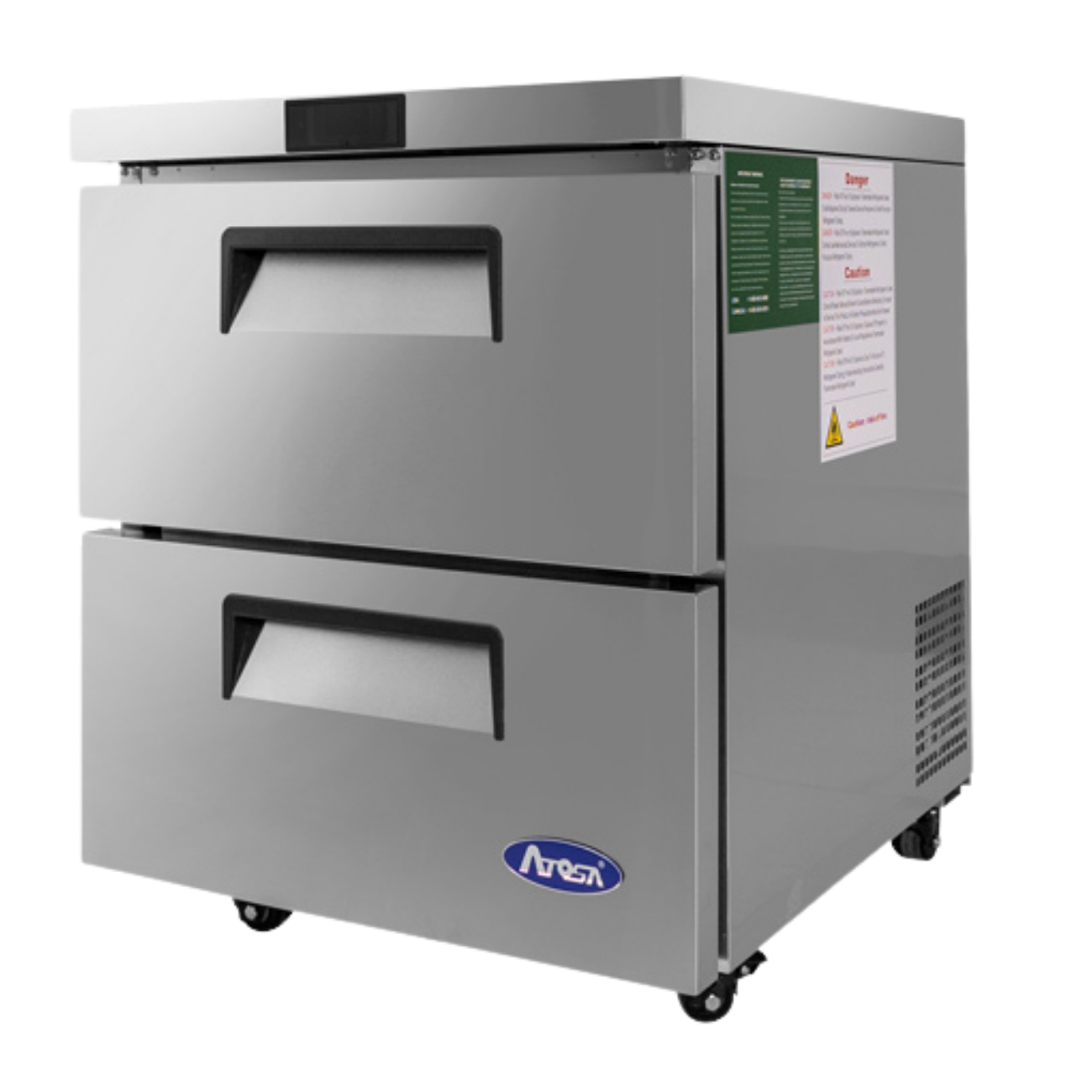 Mesa Refrigerada Bajo Barra 2 Cajones 27 Pulgadas 115V ATOSA MGF8415GR - Imagen 2