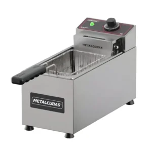 Freidora Industrial 3L Electrica 1 Canastilla METALCUBAS FE1C