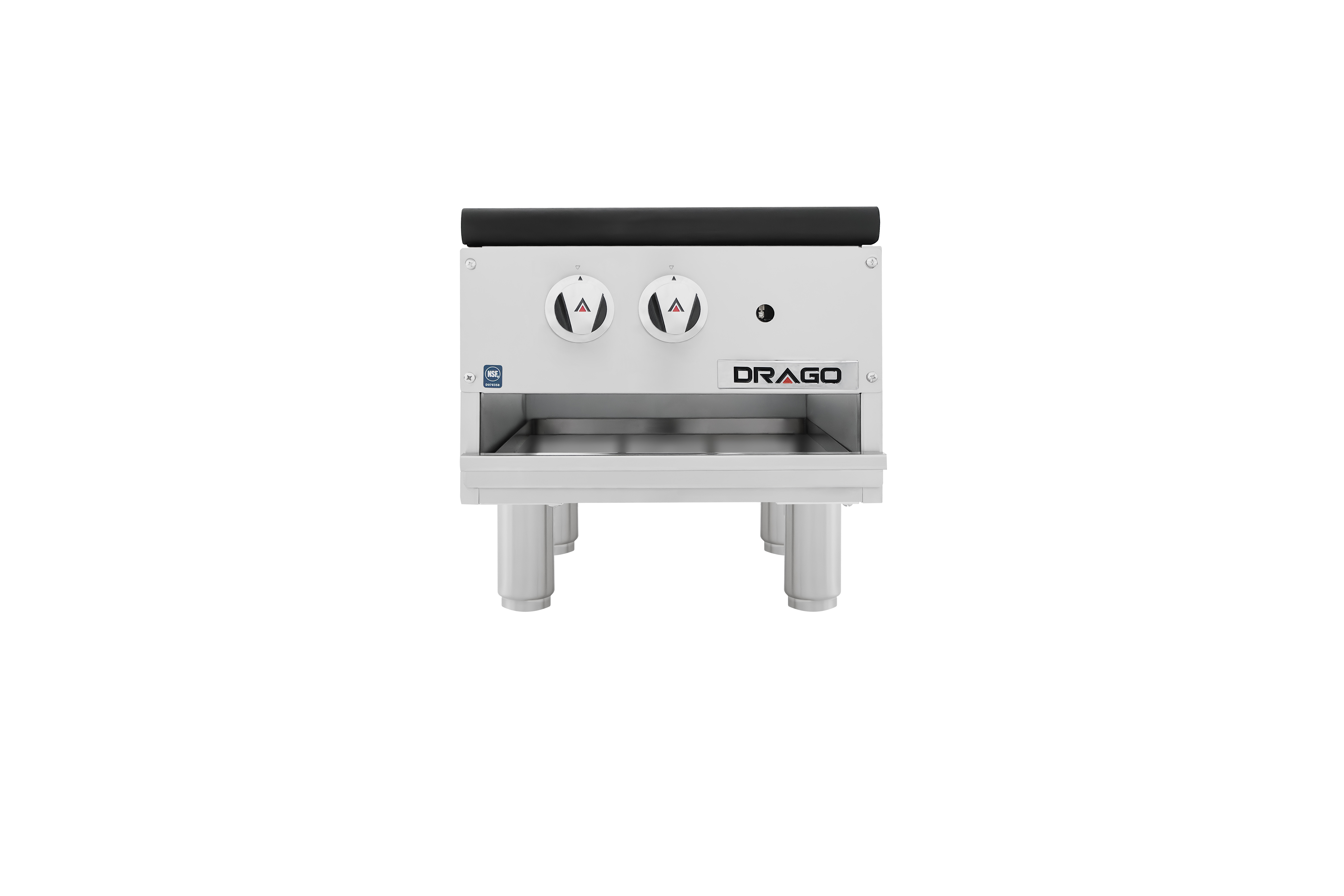 Estufon de 1 sección patas cortas gas propano DRAGO GPFO-01-LH - Imagen 5