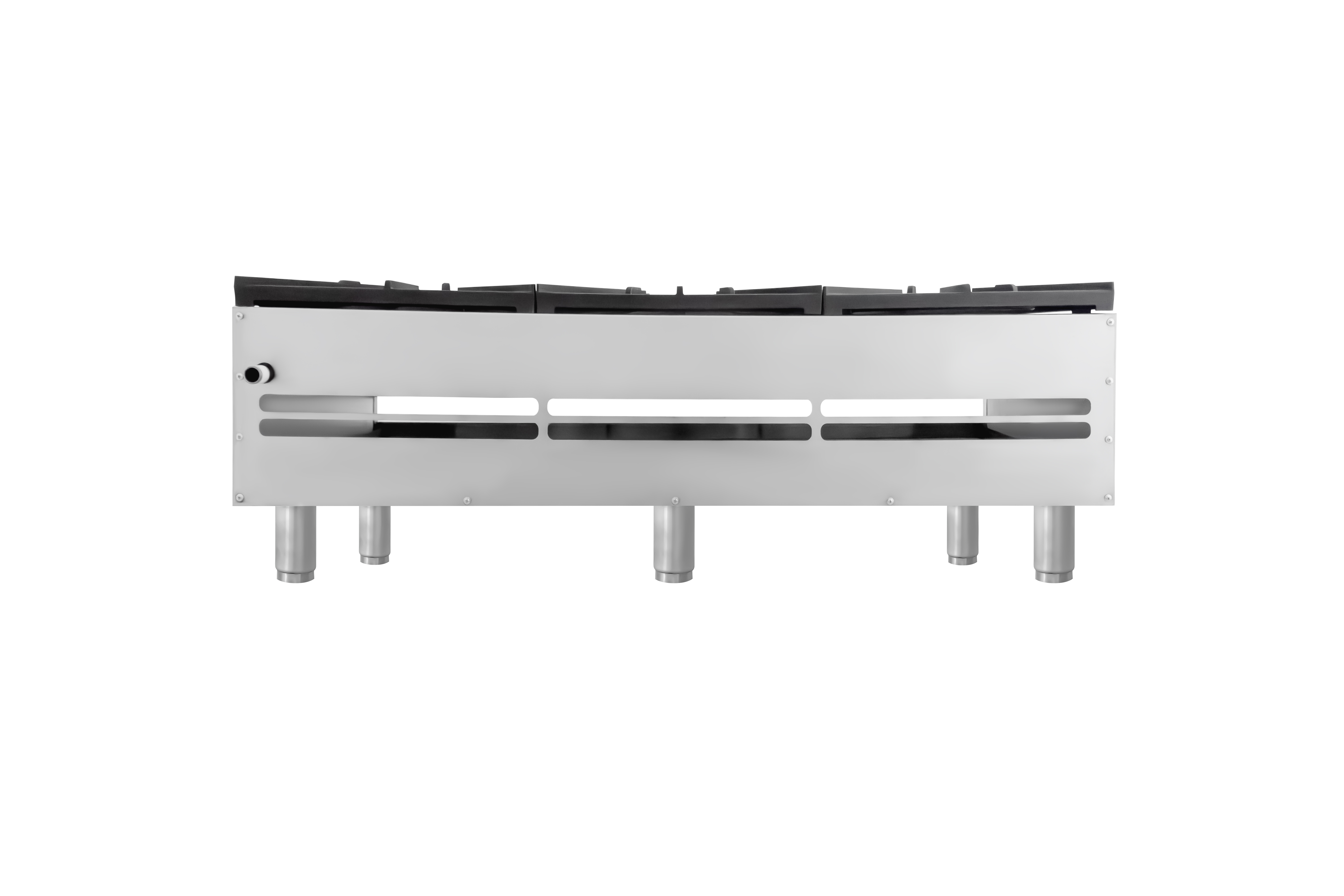 Estufon de 3 secciones horizontal patas cortas propano DRAGO GPFO-03-HLH - Imagen 6