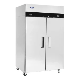 Refrigerador Congelador Vertical 2 Puertas Solidas 127V ATOSA YBF9239GR