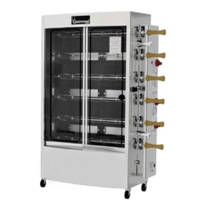 Rosticero de Pollos A Gas 30 Pollos 120 Min GASTROMAQ AF30G2