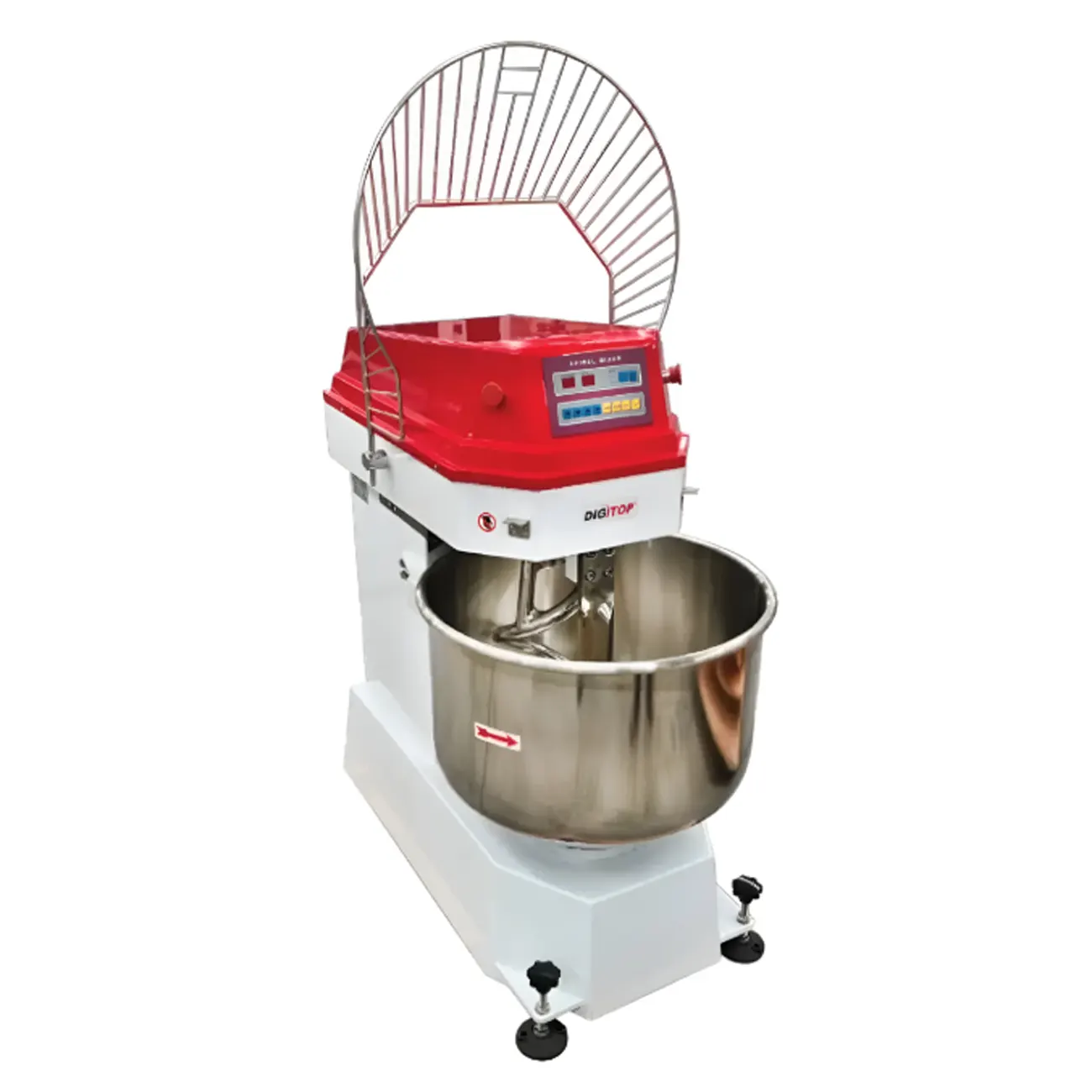 Amasadora Uso Pesado 130 Litros 8Hp 50Kg DIGITOP Dp-Am-Es-130