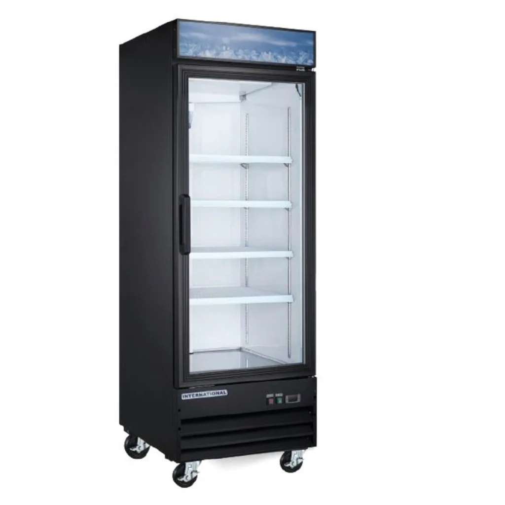 Congelador Industrial Vertical 1 Puerta Cristal 23 pies INTERNATIONAL INT- CV-1PV-AI