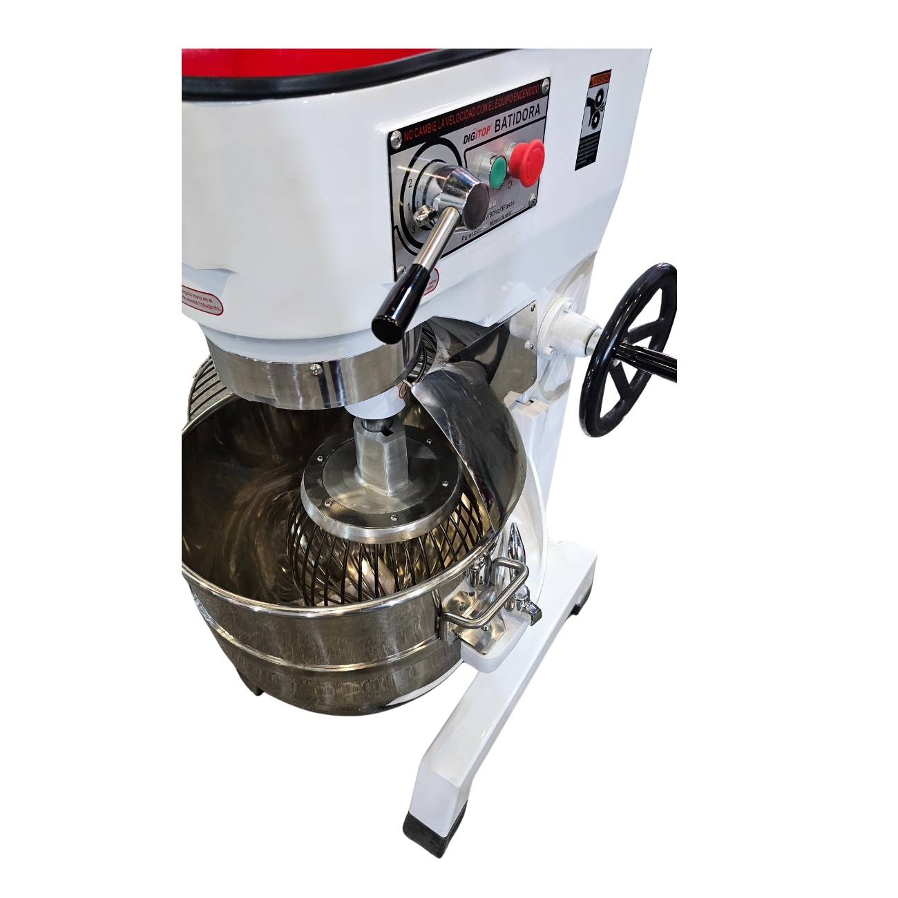 Batidora Uso Pesado 40 Litros 1.7 Hp 6Kg DIGITOP Dp-Ba-Hd-40 - Imagen 4