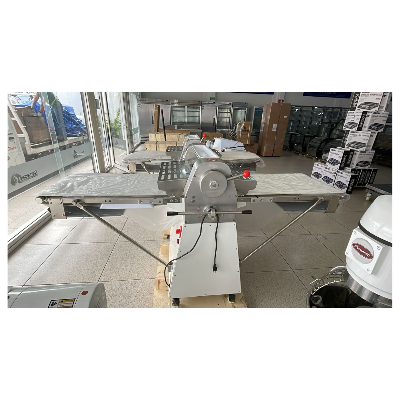Laminadora Para Pan De 0 A 35 Mm 110V 1Hp 205Cm DIGITOP Dp-La-Mb-205 - Imagen 3