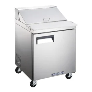 Mesa Refrigerada De Preparacion De Sandwiches Y Ensaladas 70 Cm INTERNATIONAL INT/MPE-1P-AI