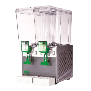 Dispensador De Bebidas Giratorio 2 Depositos De 20 Litros 120V BRAS Maestrale Extra 20.2 Mixer