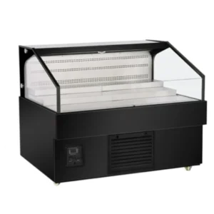 Vitrina Exhibidora Refrigerada Abierta 130cm Con EntrepaÃ±o CRT PROFESSIONAL CVBA-1300A