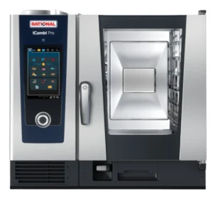 Horno Combinado A Gas 6 insertos 1-1 GN 110 V RATIONAL iCP 61 Gas