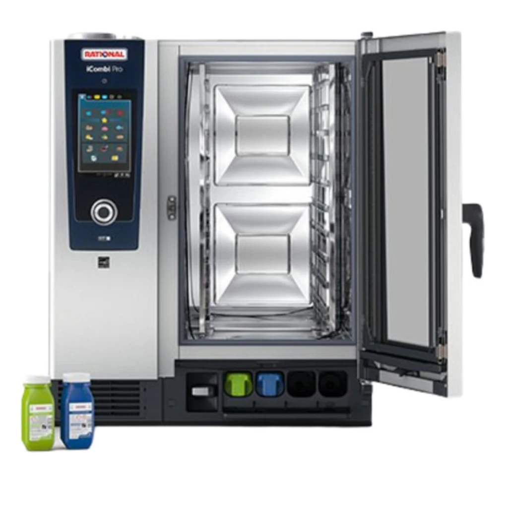 Horno Combinado Eléctrico 10 Insertos 1-1 GN 220V 3F RATIONAL iCP 101 Eléctrico