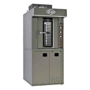 Horno a Gas Rotativo 10 Charolas y Camara de Fermentacion 12 Charolas ZUCHELLI MINI COMBO GAS