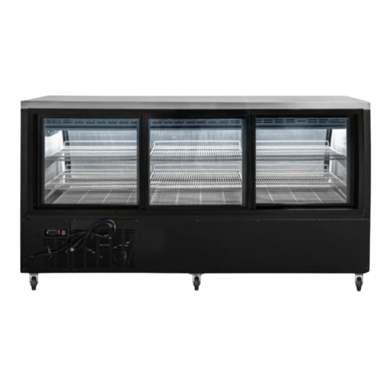 Vitrina Refrigerada Cremera 163 CM 15.3 pies ICEHAUS VCI-163 - Imagen 3