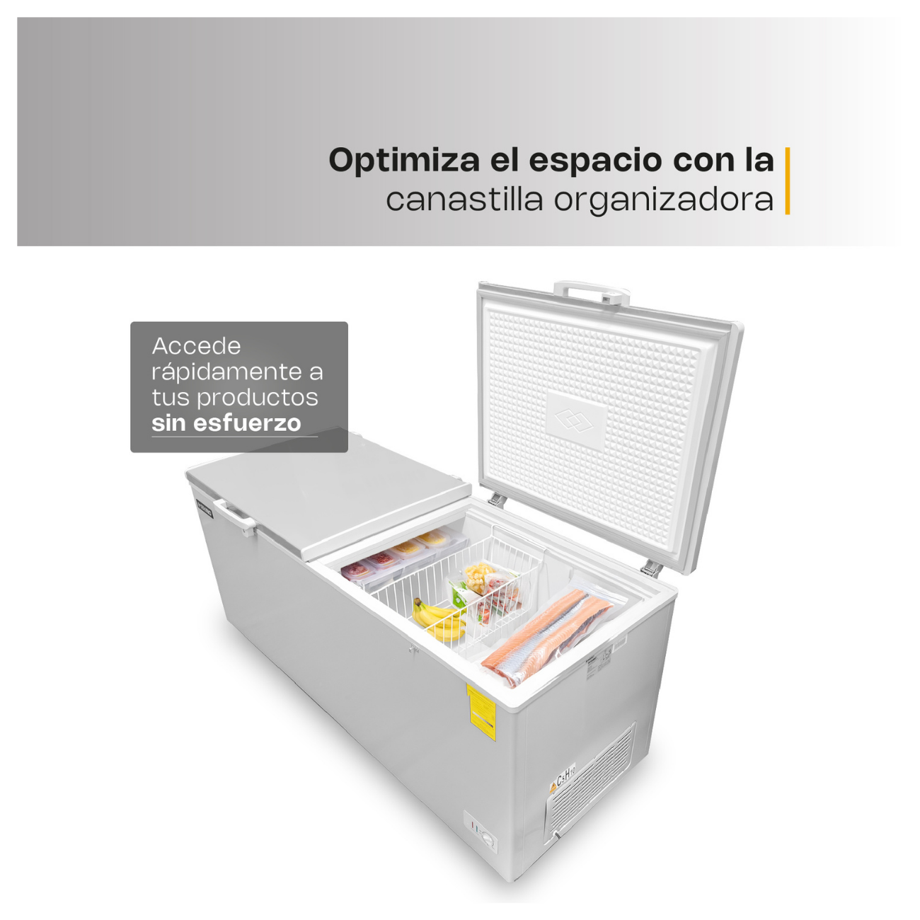 Congelador Conservador Horizontal 24 Pies RHINO CONGECO-24X - Imagen 5