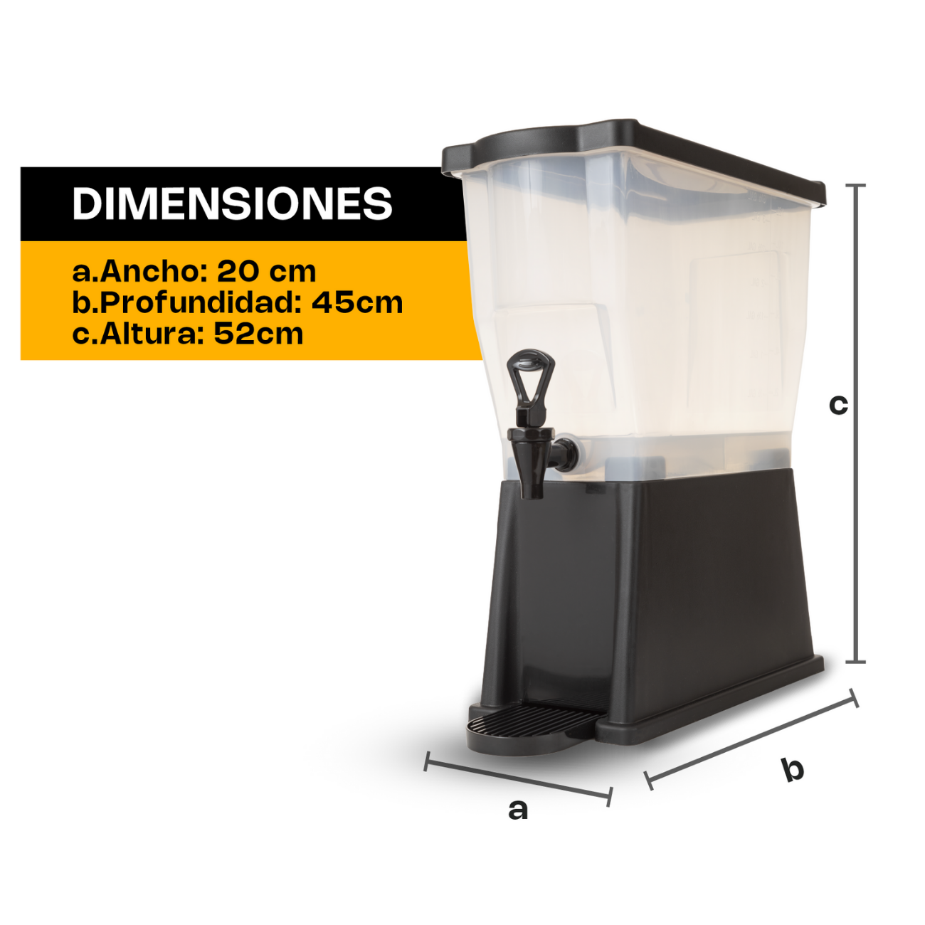 Dispensador De Bebidas 13 Litros RHINO DISBE-13 - Imagen 7