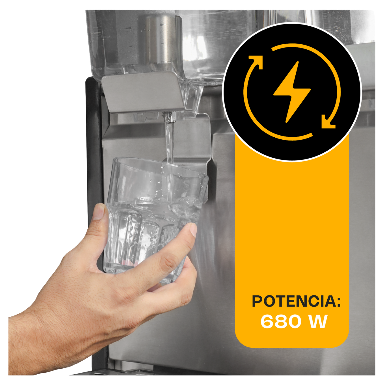 Dispensador De Bebidas 3 Tanques De 18 Litros c/u 680W RHINO DISBEF-3T - Imagen 3