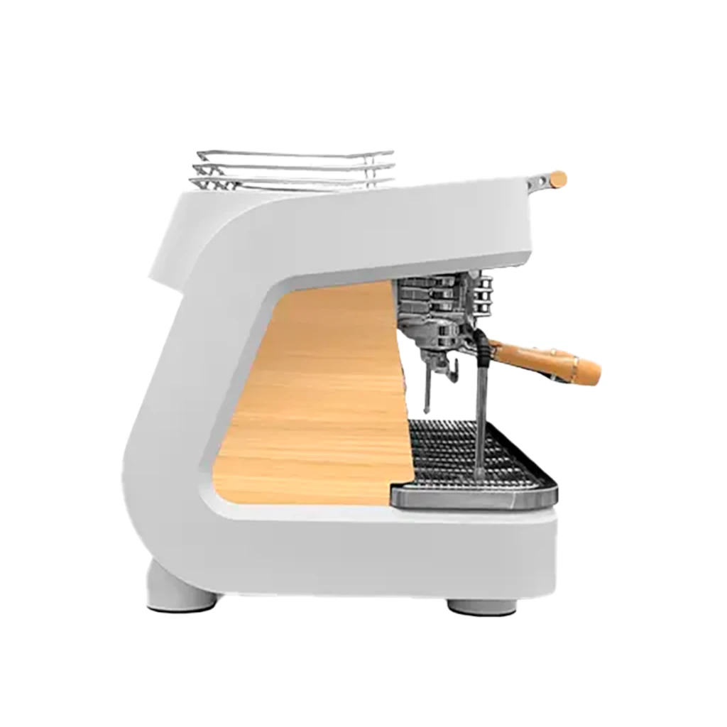 Cafetera Industrial Automática 2 Grupos Independientes 7.5 Litros Nuez 220V DALLA CORTE XT DYNAMIC WALNUT - Imagen 3