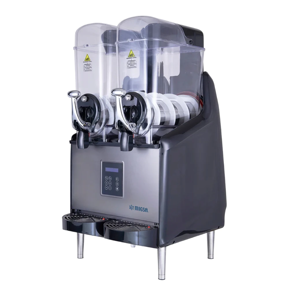 Máquina Para Frappe 2 Tanques De 12 Litros 886W MIGSA X-II - Imagen 4