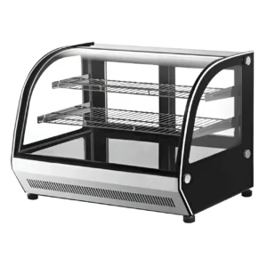 Vitrina Refrigerada Sobremostrador Cristal Curvo 90cm GELUM GD-VFG-MC-90