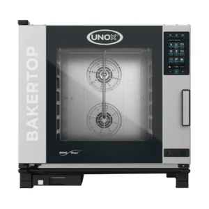 Horno A Gas Panadero BAKERTOP MIND.Mapsâ„¢ PLUS COUNTERTOP 5 Charolas 65x45 Cm 110v/1f UNOX XAVC-06FS-GPRM-AL