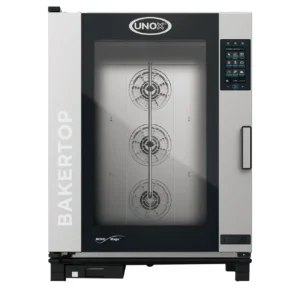 Horno A Gas Panadero BAKERTOP MIND.Mapsâ„¢ PLUS COUNTERTOP 8 Charolas 65x45 Cm 110v/1f UNOX XAVC-10FS-GPRM-AL